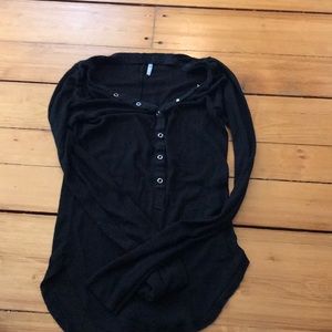 Black long sleeve shirt
